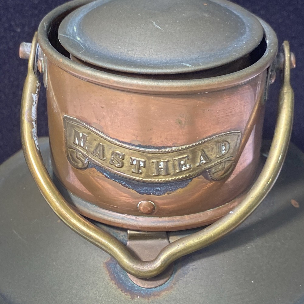 Copper & Brass Mast head Ships Lantern