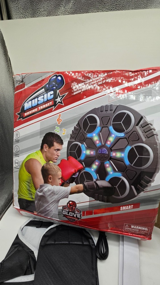 Music boxing target