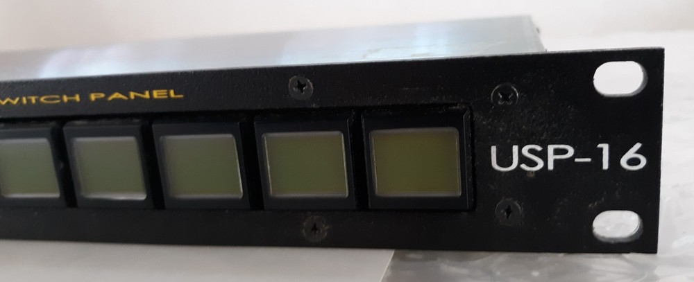 DNF Controls USP-16 Universal Switch Panel NO AC *UNIT ONLY*