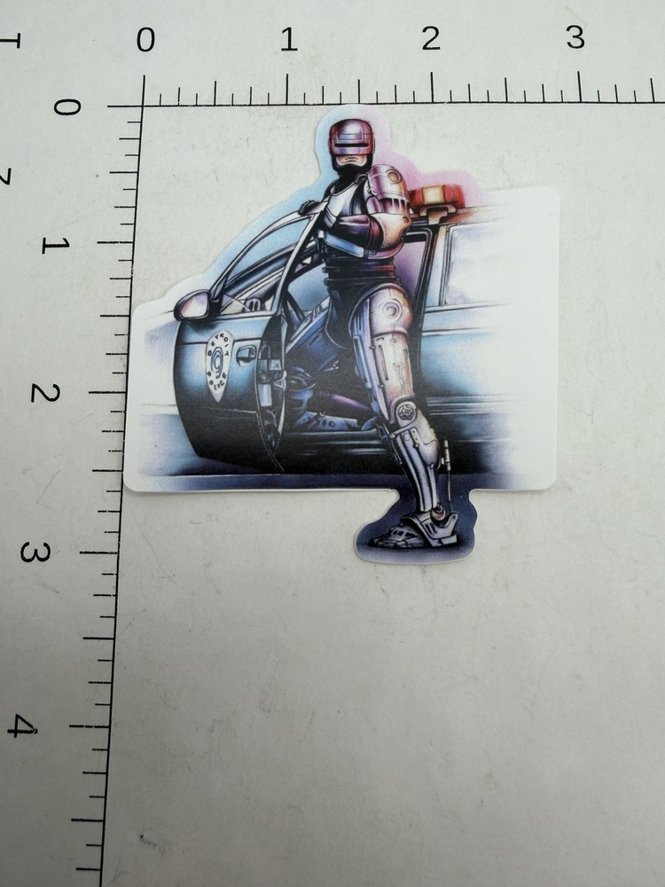 ROBOCOP STICKER Art Alex Murphy Robot