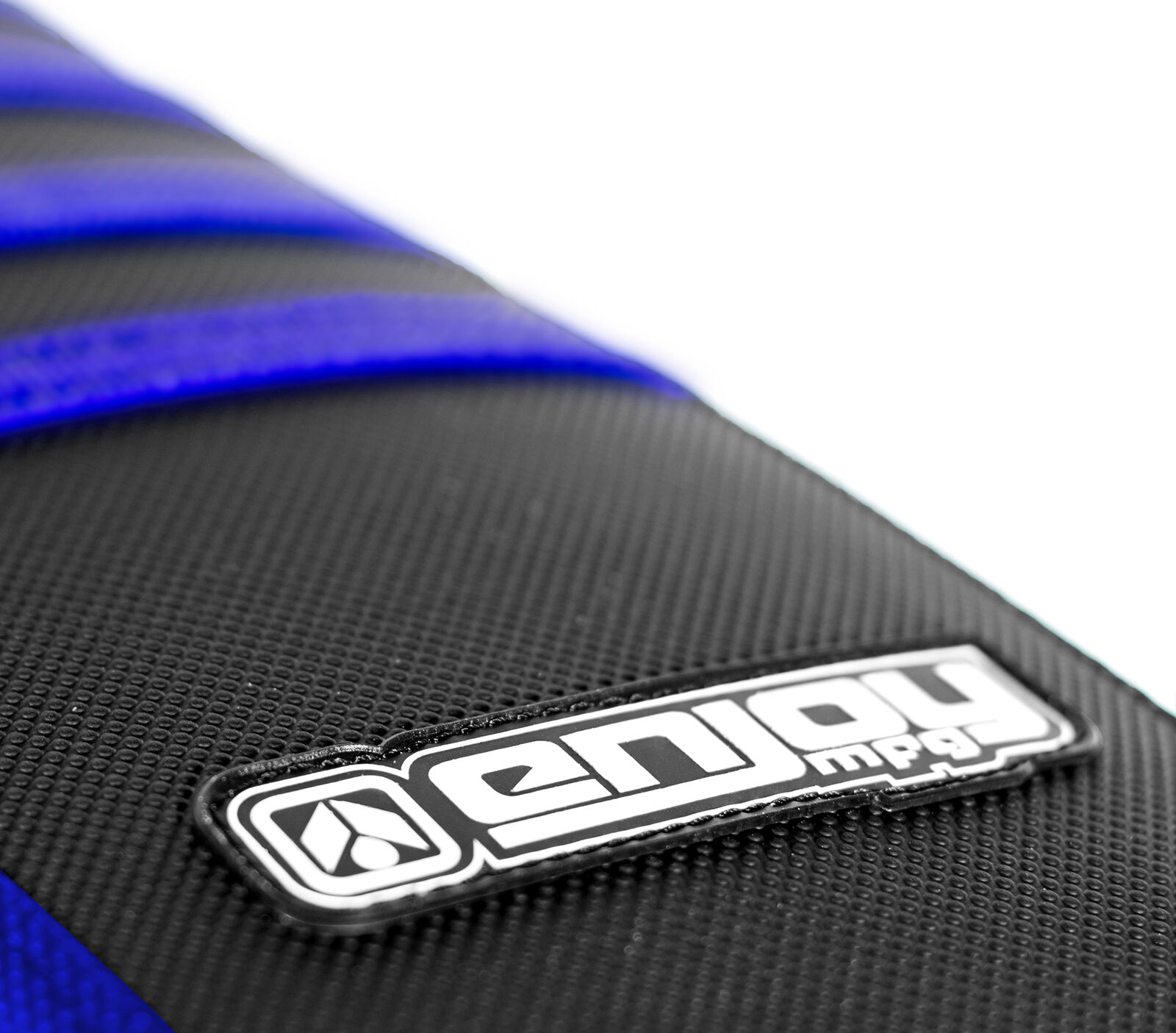 1996-2001 YAMAHA YZ 125 YZ250 Seat Cover BLUE SIDES / BLACK TOP / BLUE RIBS #75