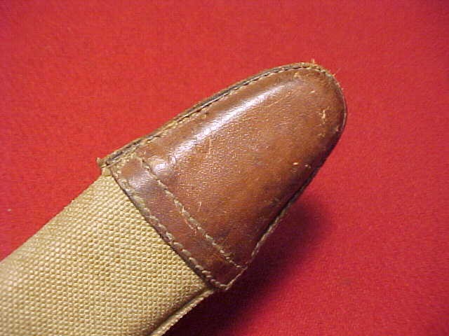 WWI ERA US M1905 BAYONET W/US M1910 CANVAS COVERED SCABBARD ~ CLEAN ESTATE ITEM
