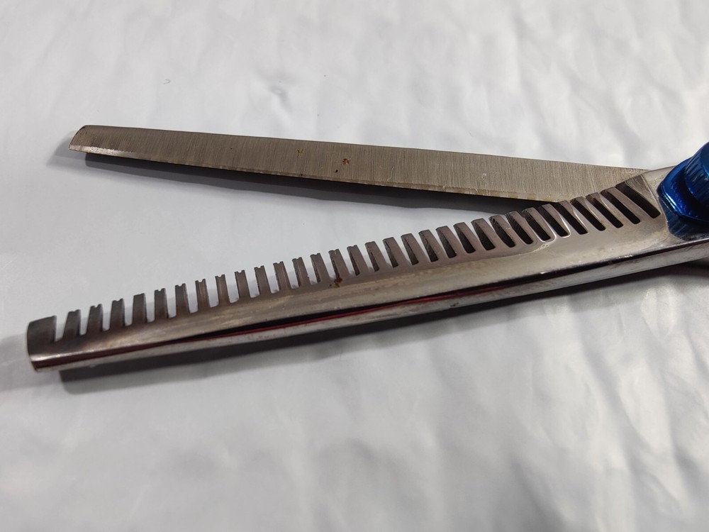 PROFESSIONAL SINGLE TEETH HAIR TRIMMING THINNING SHEARS SCISSORS 6"