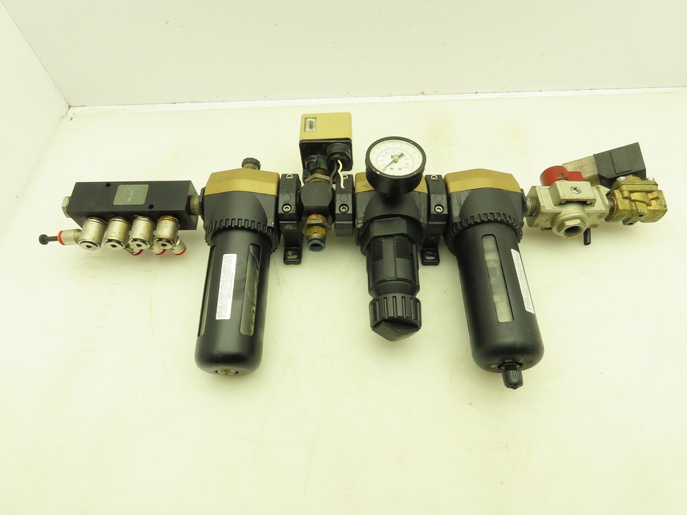 Ross MD451PSB42 Pneumatic Inline Lubricator Air Filter Regulator Assembly