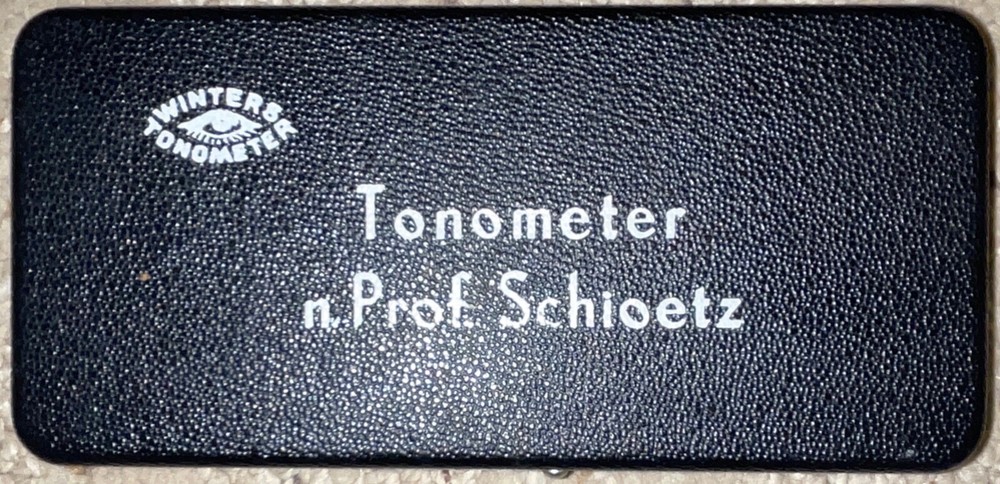 Winters Schioetz Tonometer