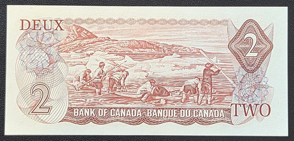 1974 Canada $2 Two Dollar Banknote - Crisp Uncirculated