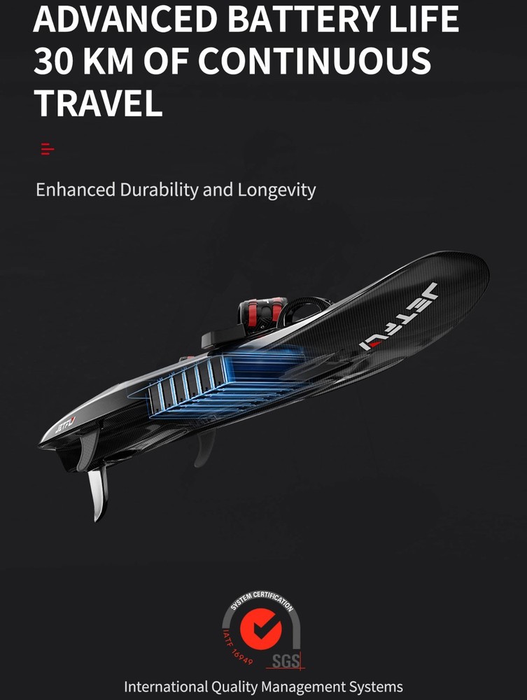 JETFLY JF-01 (Operating Version), Electric Surfboard