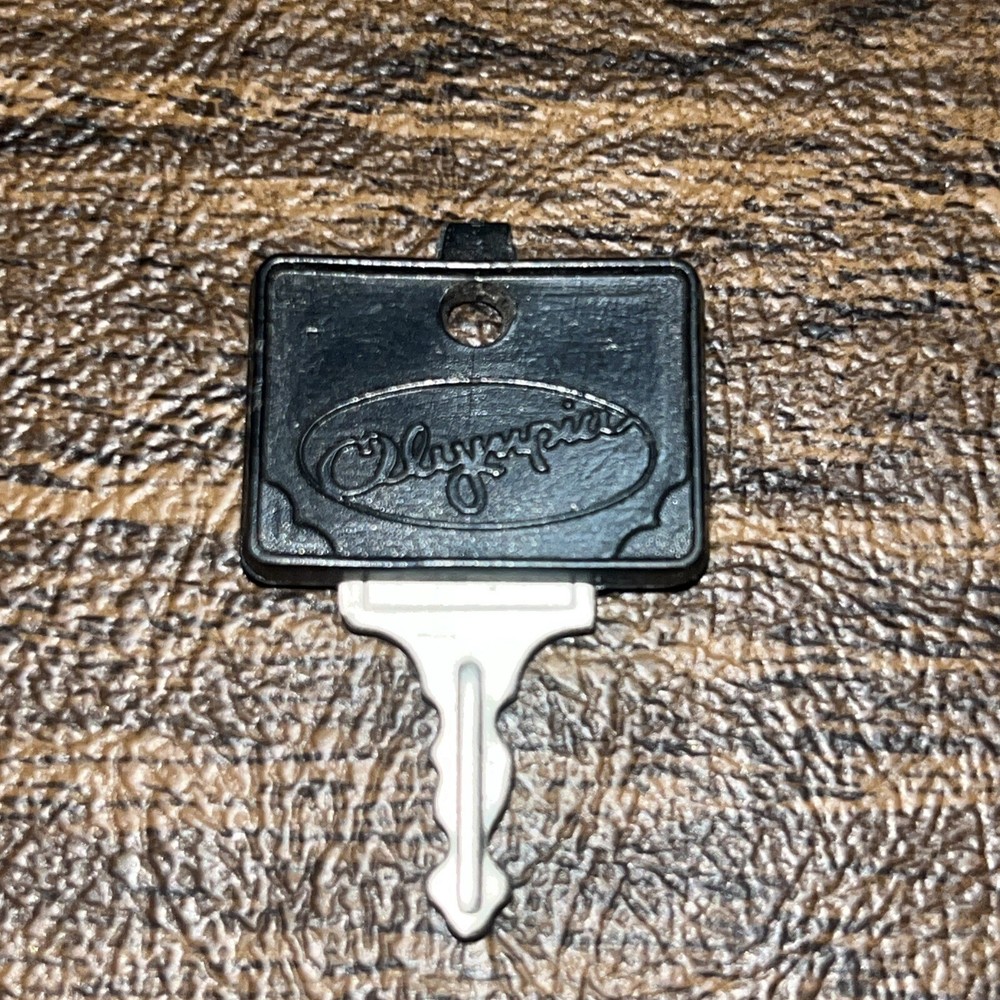 OLYMPIA KEY Silver Black Plastic Top