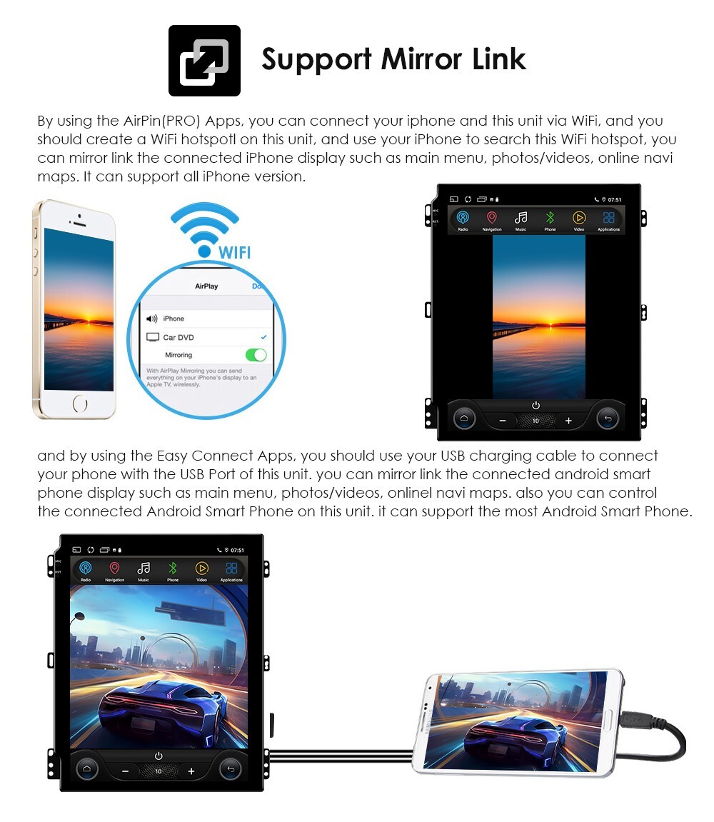 9.7" For Chevrolet Colorado GMC Canyon 15~18 Android Navigation Car GPS Stereo