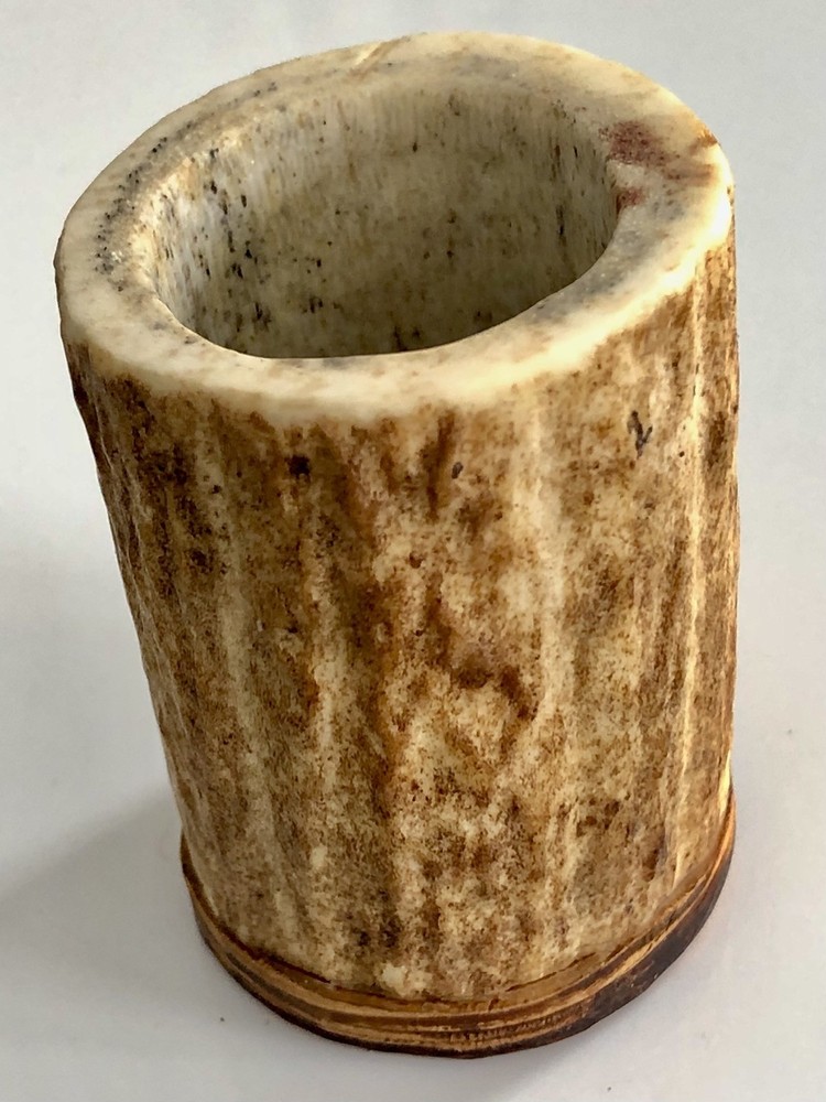 Vintage Deer Antler Toothpick Holder
