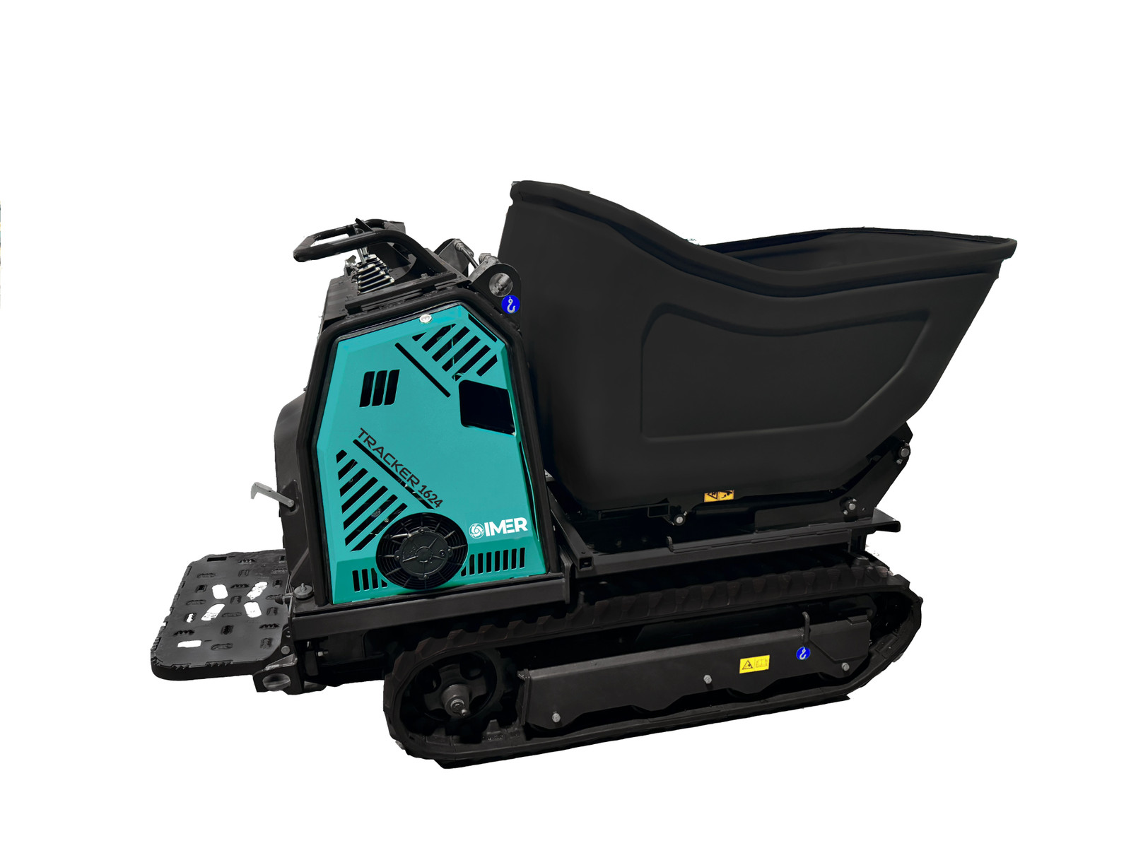 CLEARANCE! Tracked Concrete Buggy IMER Tracker 1624 | 16 Cu. Ft. Swivel Dump