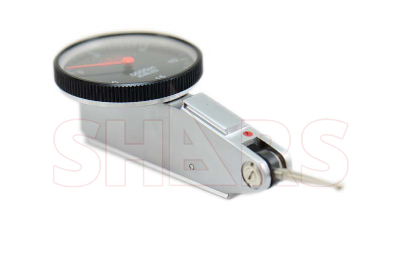SHARS PRECISION BLACK .030" TEST INDICATOR . 0005" GR. DIAL READING 0-15-0 !]