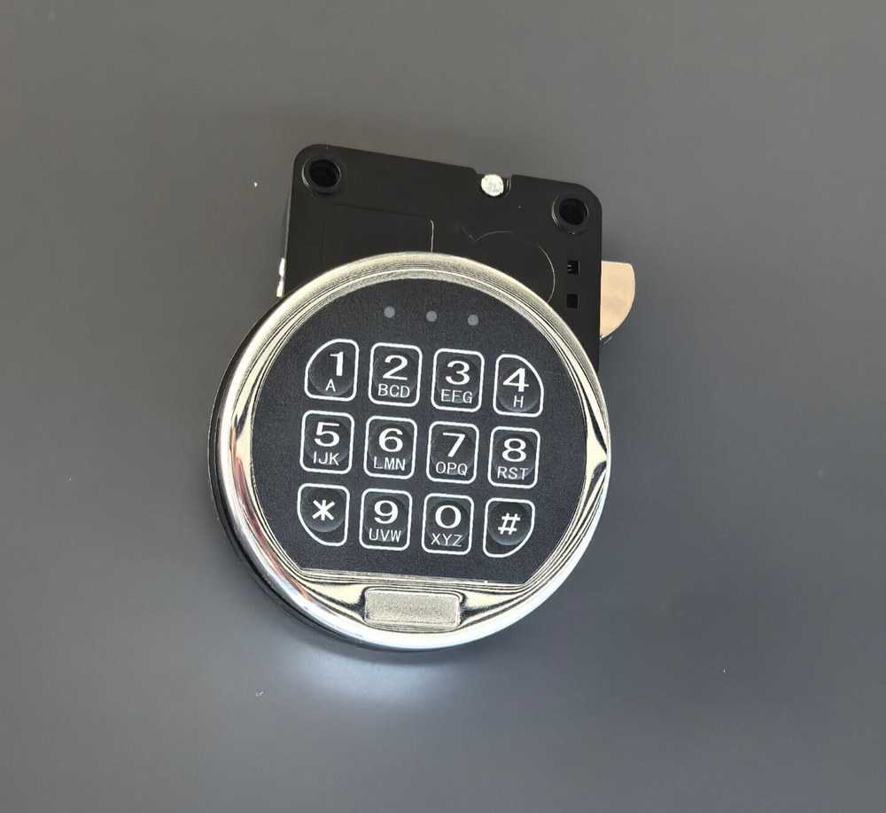 Gun Safe Lock Replacement Black Keypad with Swingbolt Lock Safe Electronic Lock
