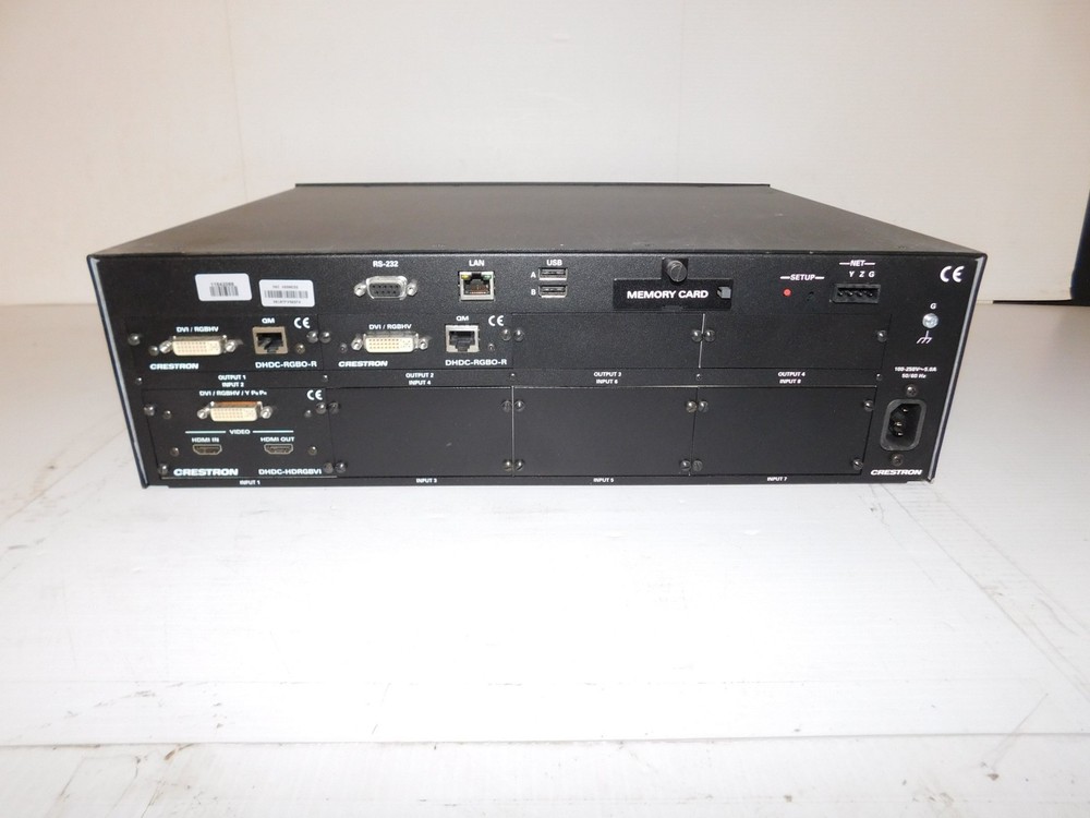 ^^ CRESTRON VXP DVPHD DVPHD-CUSTOM-GB DIGITAL VIDEO PROCESSOR (PLM81)