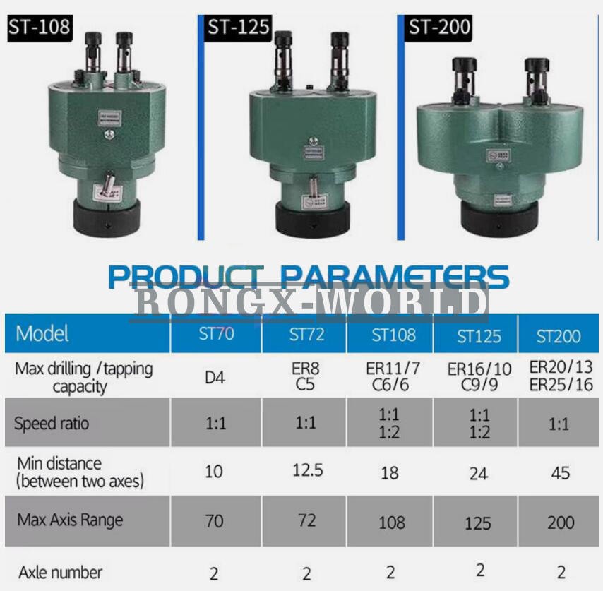 Two-Spindle Boring Machine Multi-spindle Drill Multi-Head Drill Tapping Machine