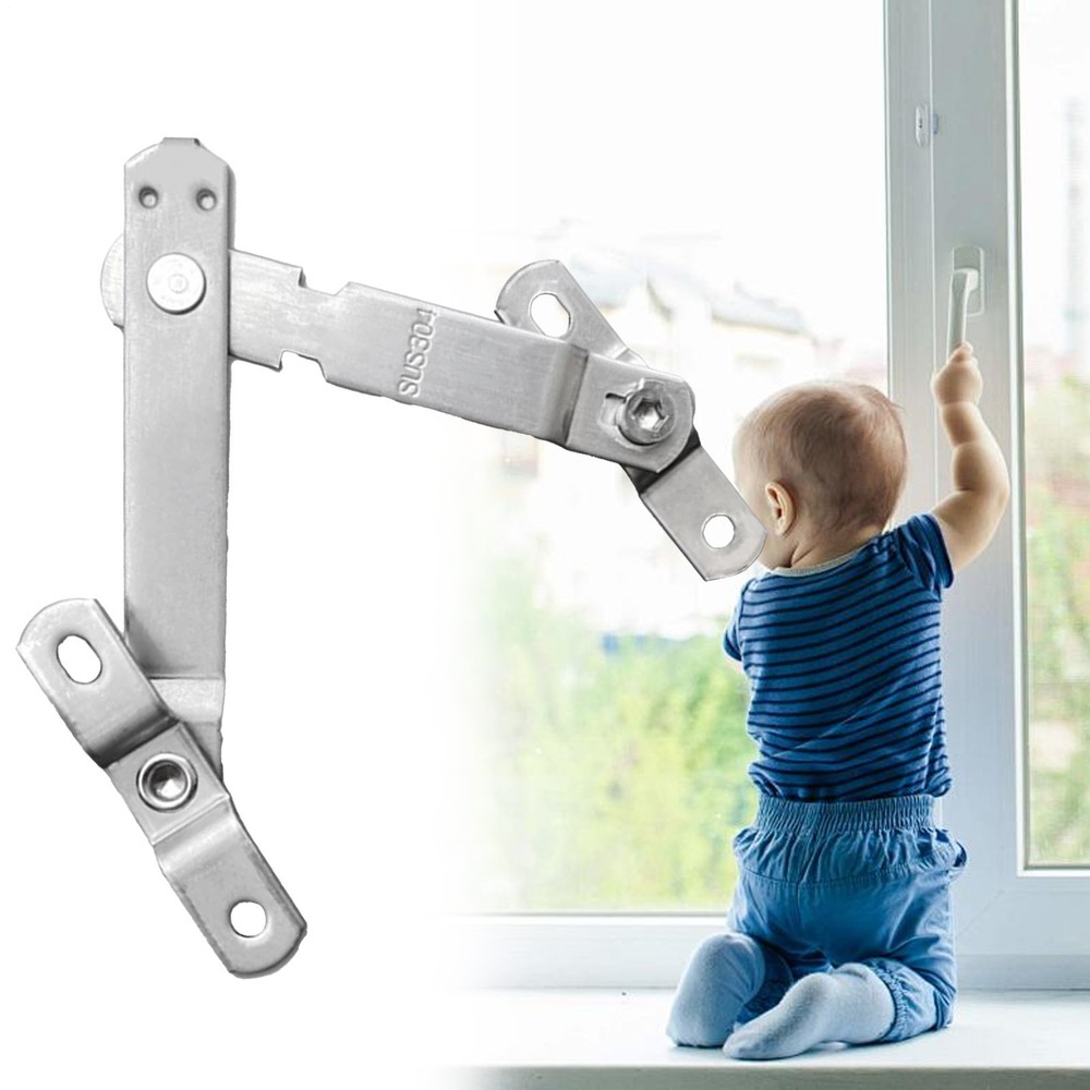 Window Restrictor Window Opening Control Device Restrictor Guard Stainless Steel
