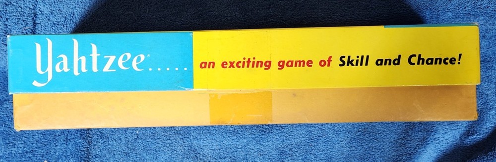 GAME-YAHTZEE, #950, E.S. LOWE (c)1956,