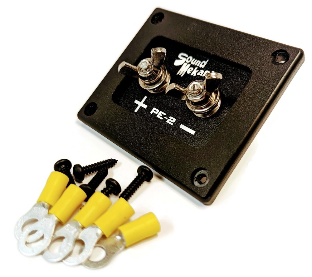 Parts Express Replacement Single Input Subwoofer Speaker Box Terminal Cup
