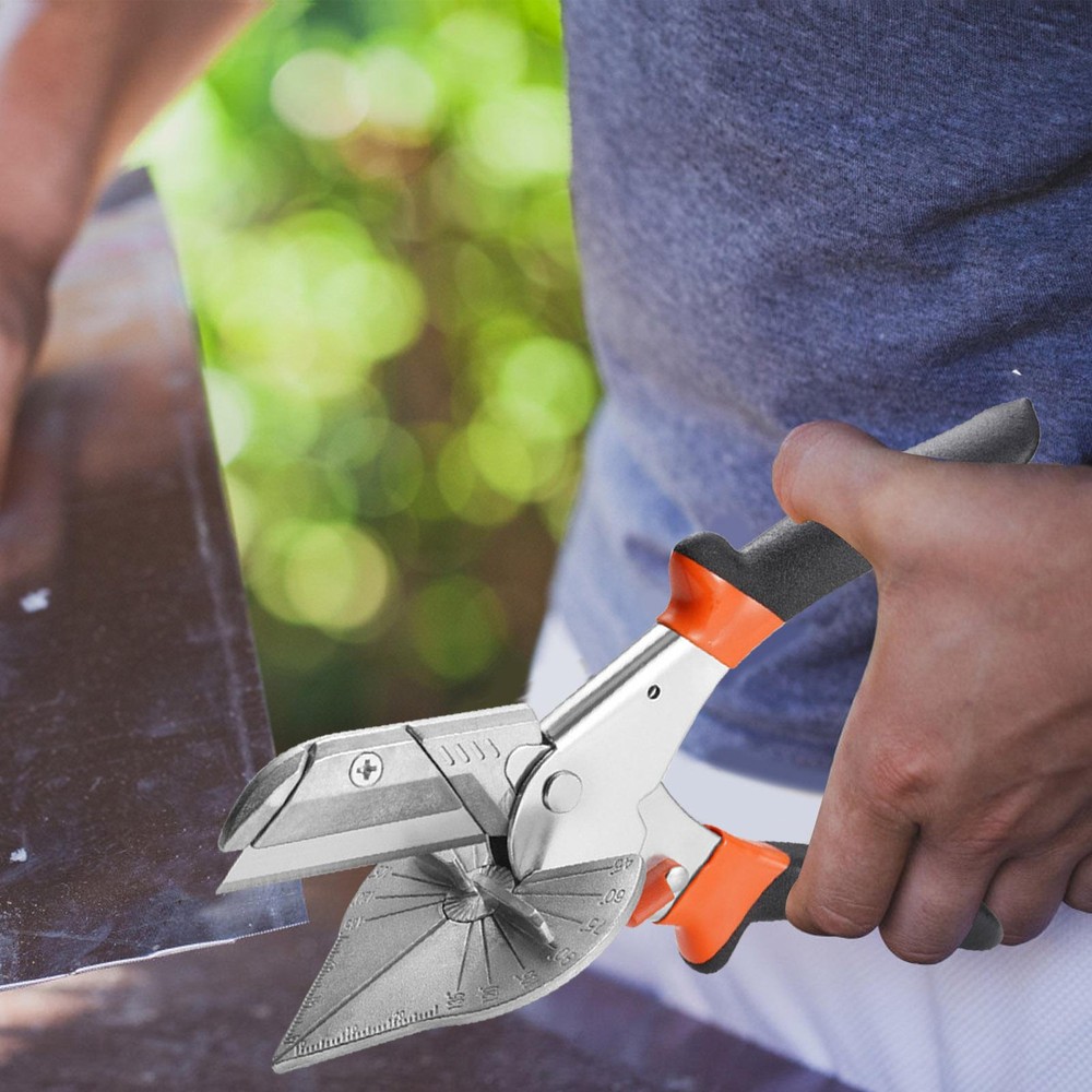 Miter Shears Adjustable 45 to 135 Degree Multi Angle Trim Cutter Function