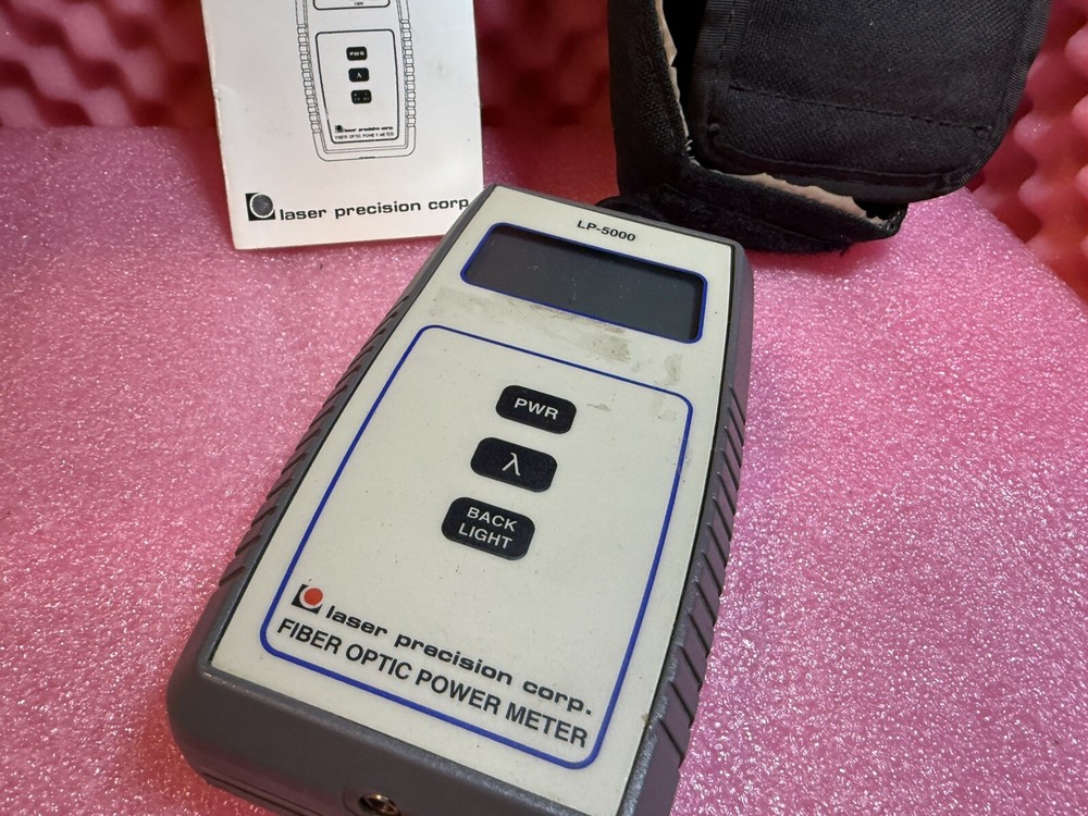 Laser Precision LP-5000 Fiber Optic Power Meter
