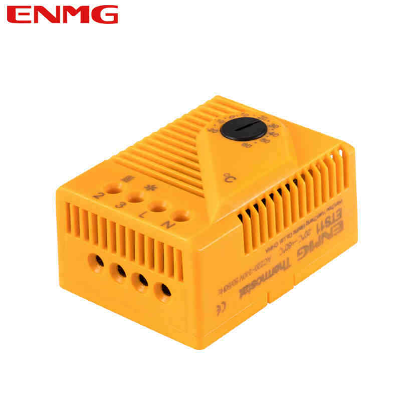 Industrial cabinet electronic temperature controller 24VDC ETS11 -20℃~+60℃