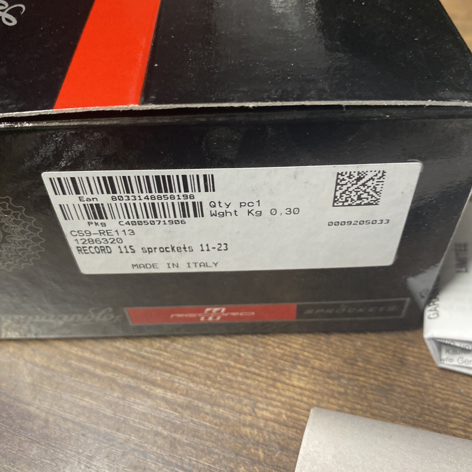 NOS Campagnolo Record 11 Speed Bicycle Cycling Road Cassette 11-23 Campy (8914)