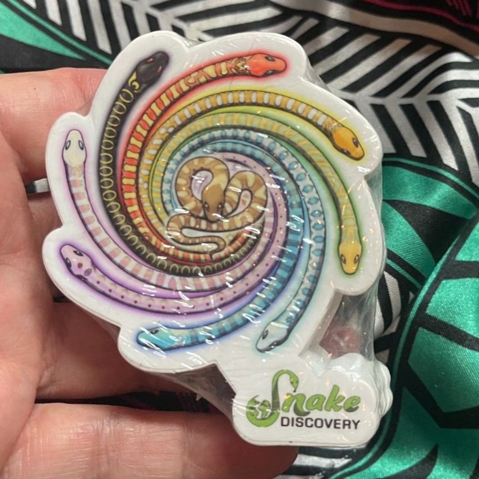 Lot of 100 Snake Discovery Stickers Noodle Fam & Eeveelutions Reptile New 3"