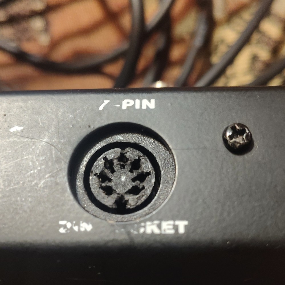 4-Button Guitar Amplifier Footswitch w/ Cable Clean Overdrive Boost FX Loop