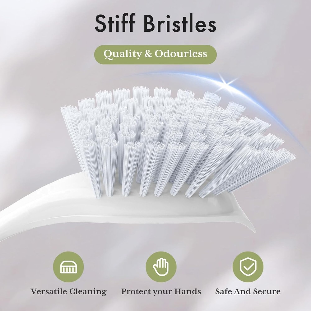 Amazer Dish Scrub Brush Handle Heavy Duty 2 Pack