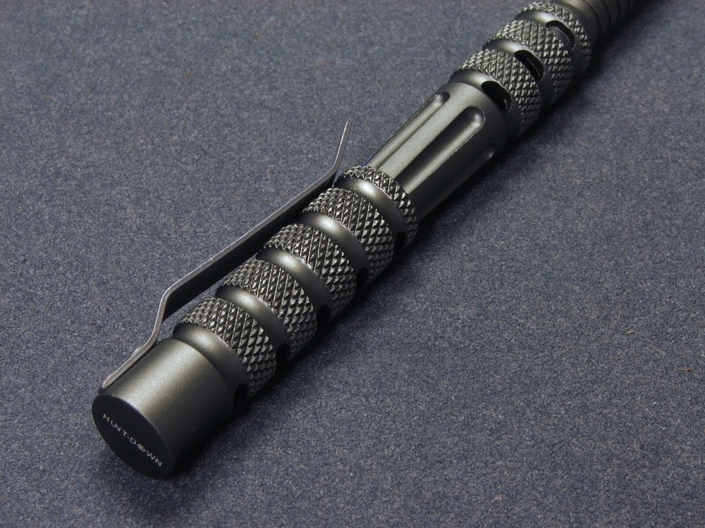 DEFENDER TACTICAL PEN ANODIZED BATTLE GREY