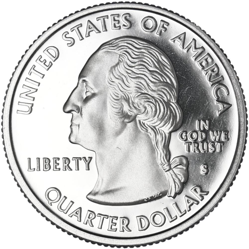 2008 S State Quarter Alaska Gem DCam Proof CN-Clad