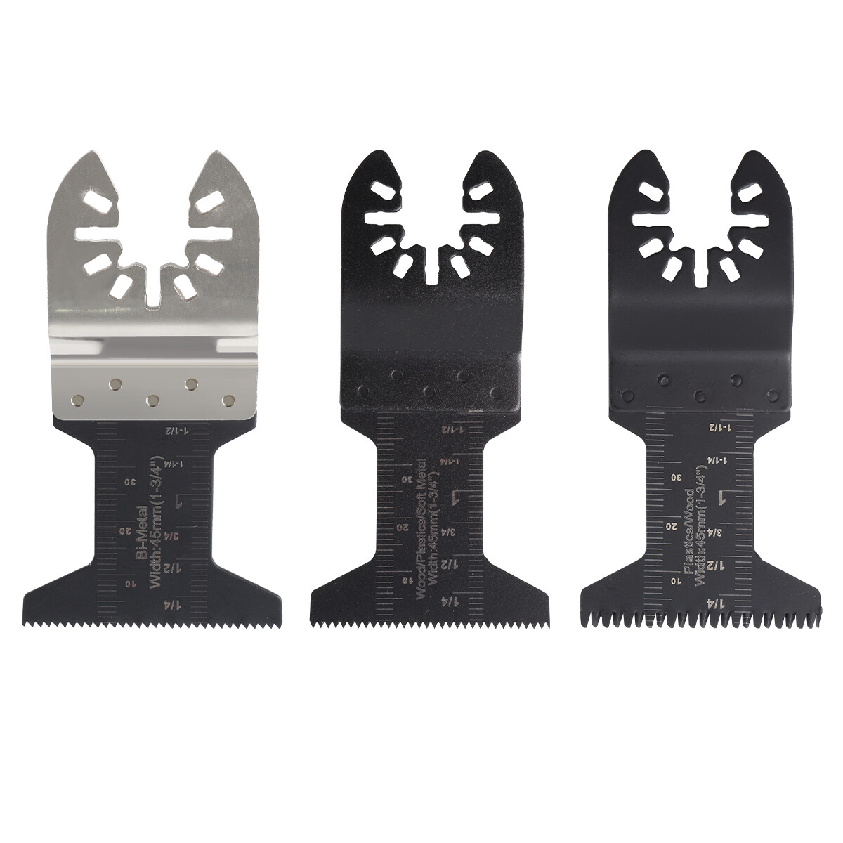 20Pcs Oscillating Multi Tool Saw Blades Wood Metal Cut Cutter For Dewalt Fein