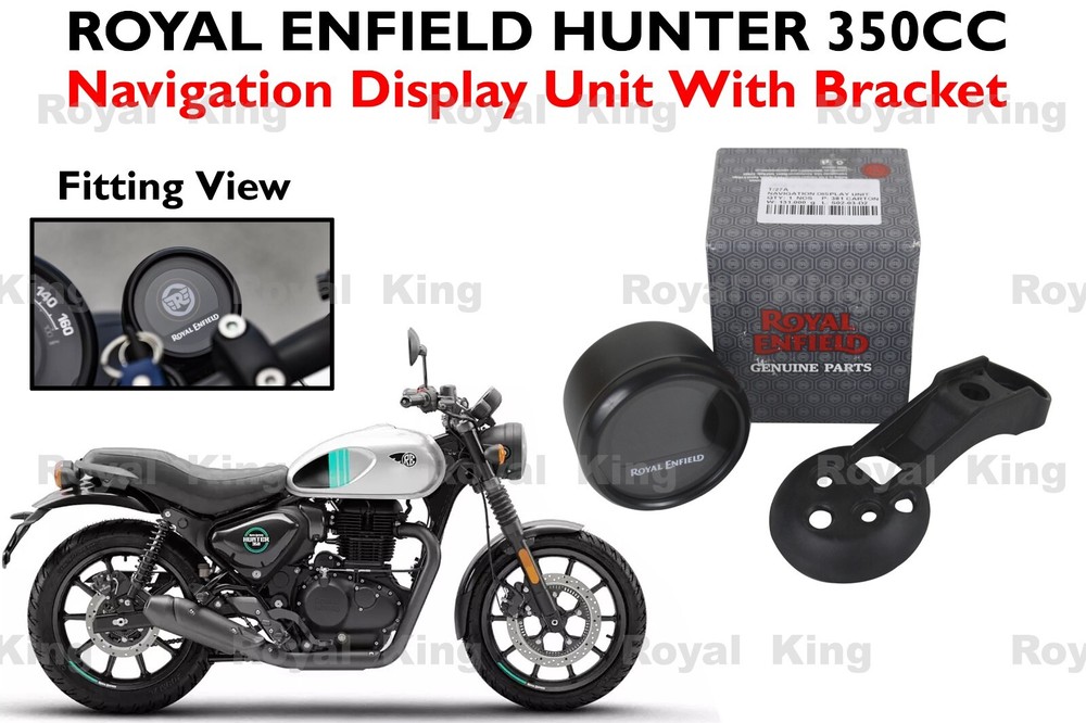 Royal Enfield Hunter 350 "Navigation Display Unit With Fitting Assy."