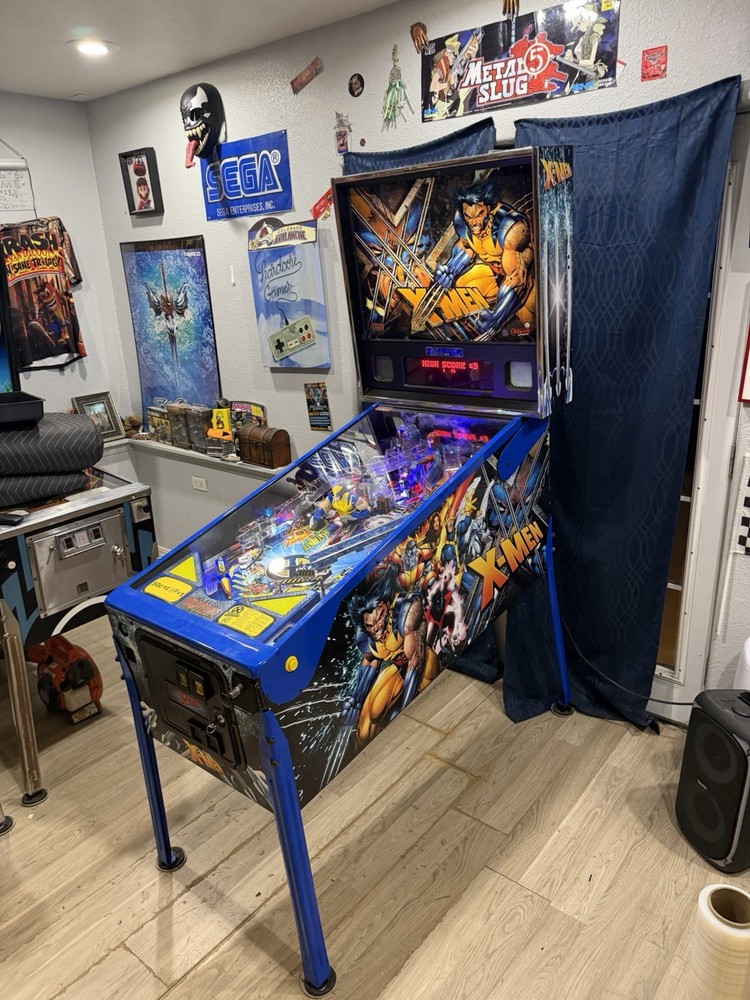pinball machine Xmen Le Wolverine, extremely Rare