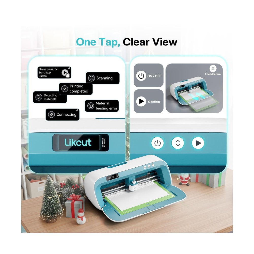 S41 Vinyl Cutter Machine - Essential Starter Bundle for DIY Crafts | Smart St...