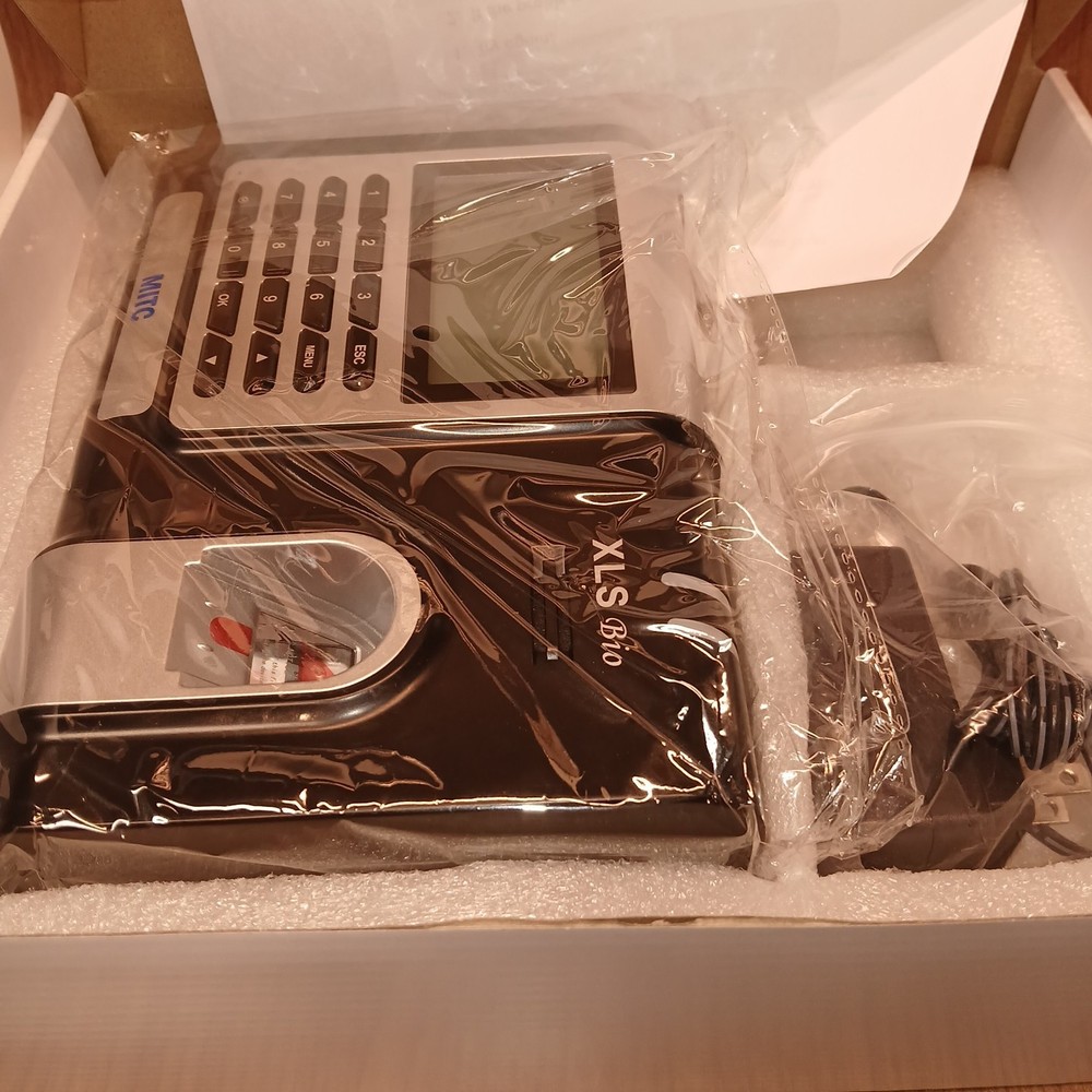 Compumatic XLS Bio v1 Biometric Fingerprint Time Clock System with WiFi Open Box
