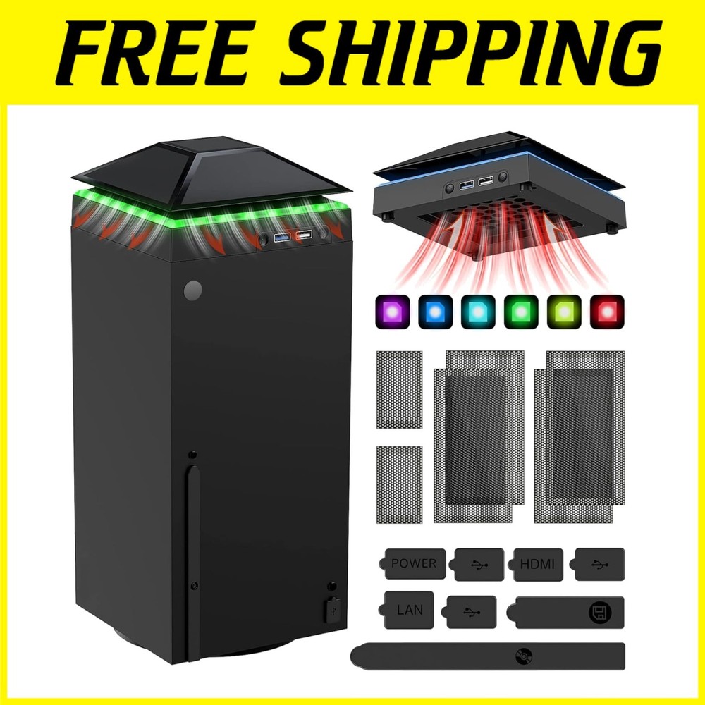 Xbox Series X Console Cooler Stand with Touch Switch