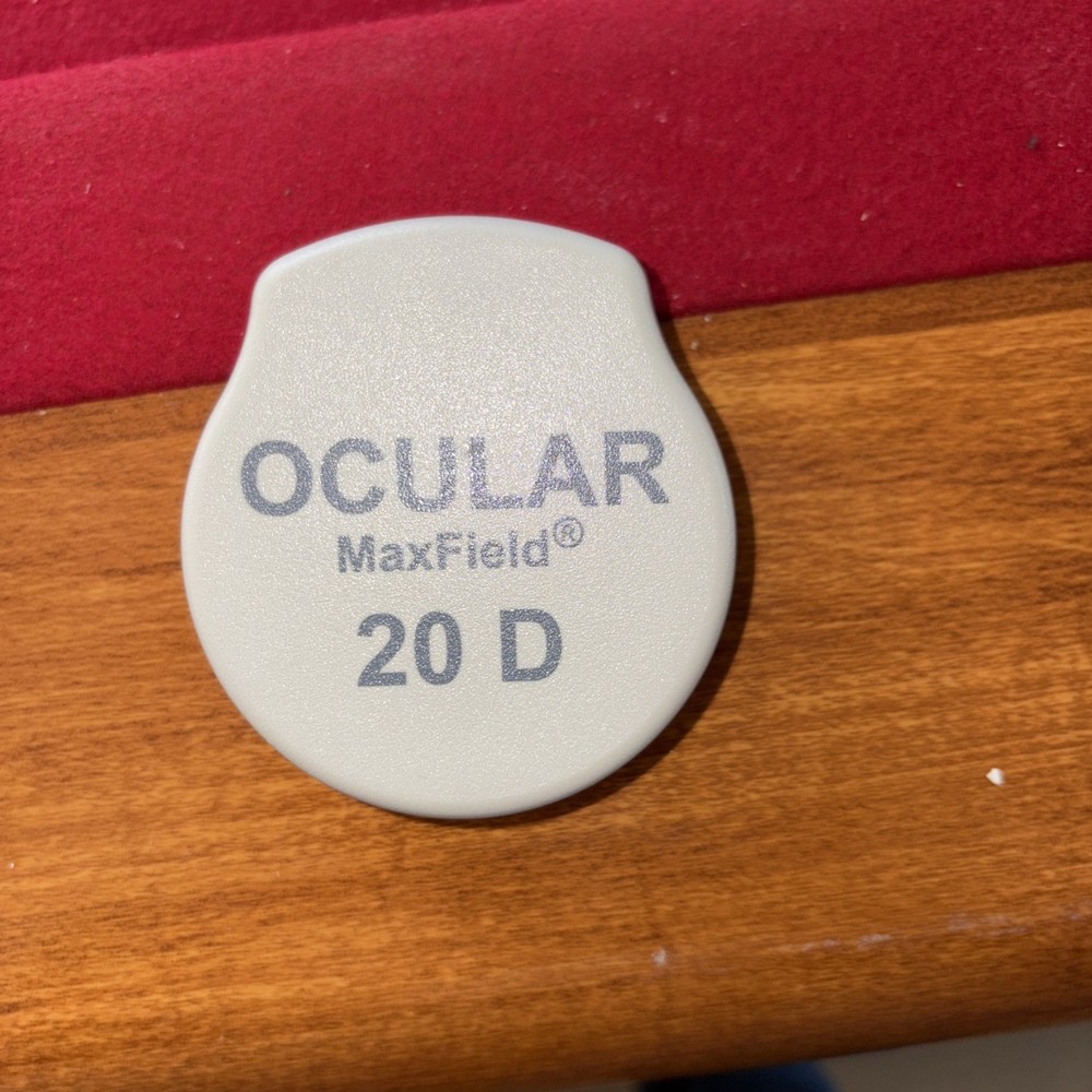 Volk 20D Double Aspheric Lens Permaview Optometry With Case