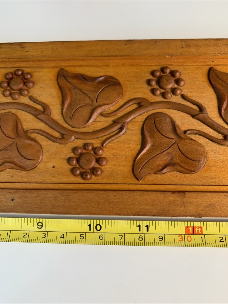 Antique Architectural Salvage 7 Piece Carved Wood Patterns Decorative Elements