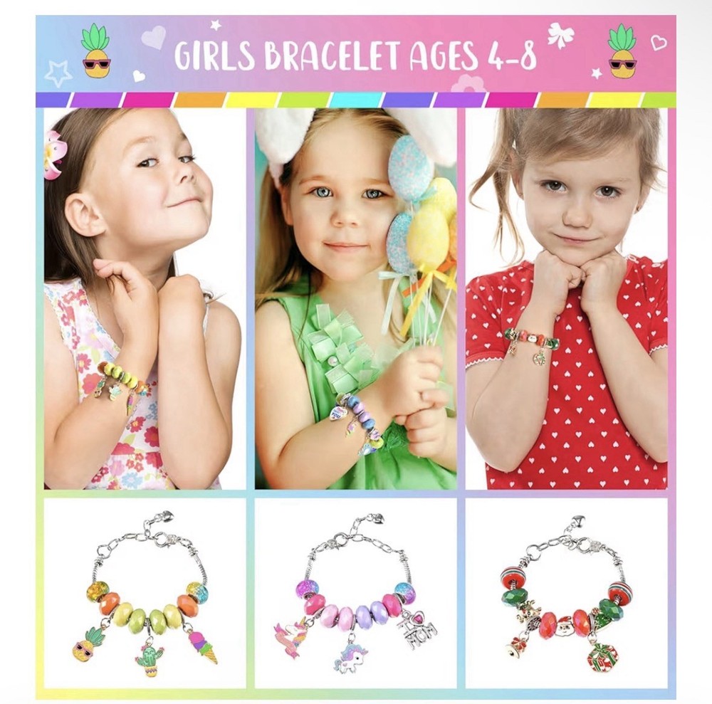 Kids Charm Bracelet Making Kit