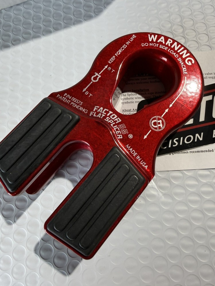 Factor 55 00375-01 Flat Splicer - Red NEW