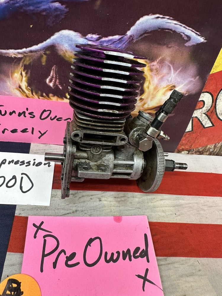VINTAGE SMT RC NITRO .15 Engine -PreOwned-