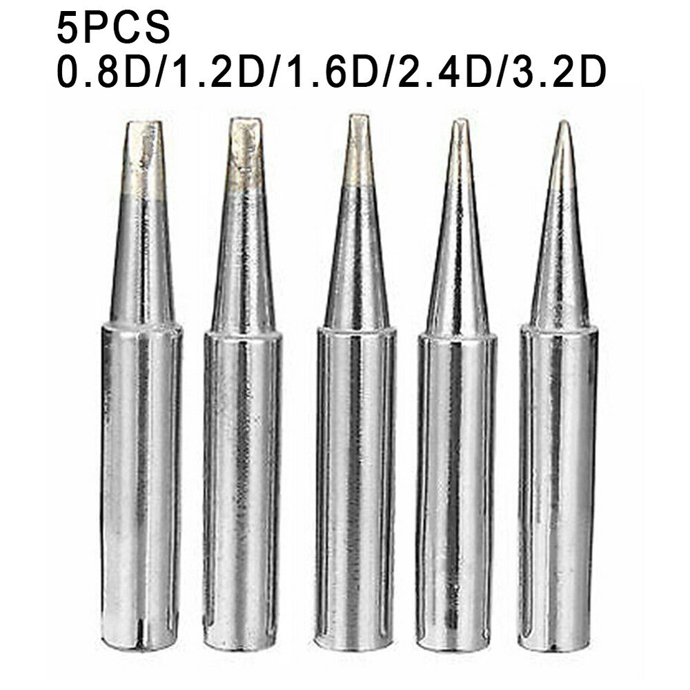 Efficient Heat Transfer with 900MT Replaceable Soldering Tips for 907 933