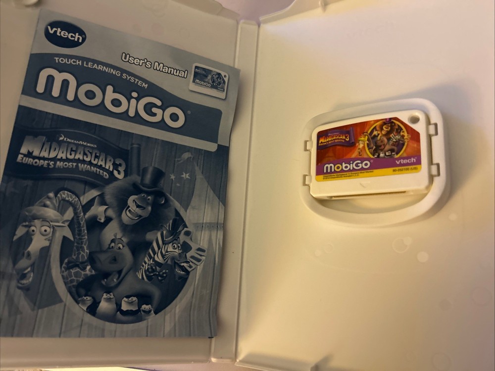 VTech MobiGo Touch Learning System Software - Monsters University Madagascar 3