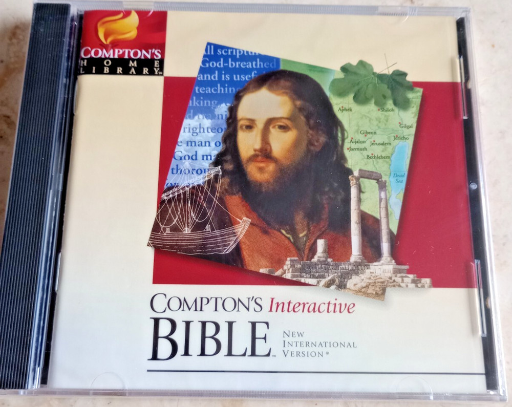 NEW SEALED COMPTONS INTERACTIVE BIBLE CD