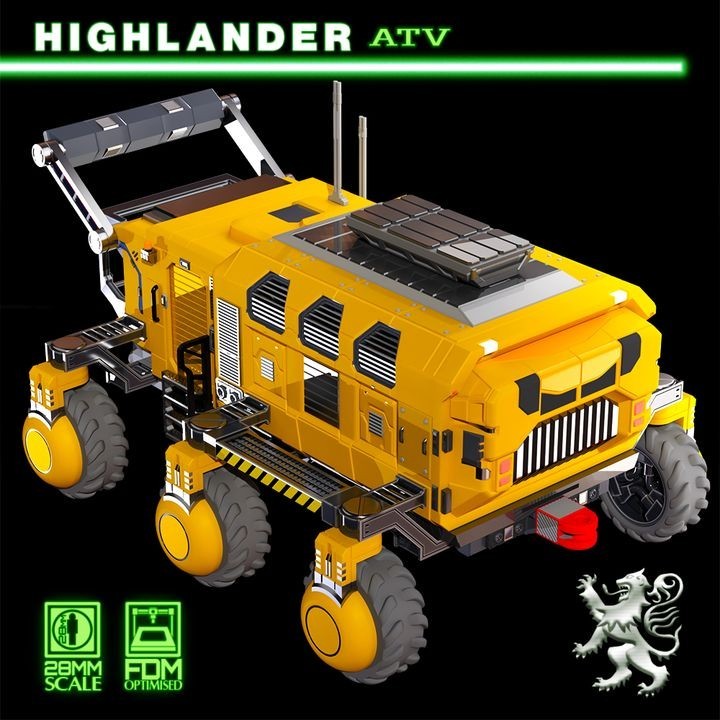 2nd Dynasty 28mm Taurus - Highlander ATV