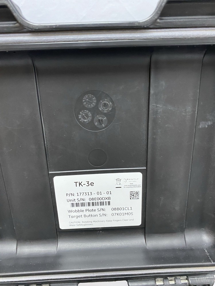 BENTLY NEVADA TK-3E PROXIMITY SYSTEM TEST KIT PN:177313-01-01