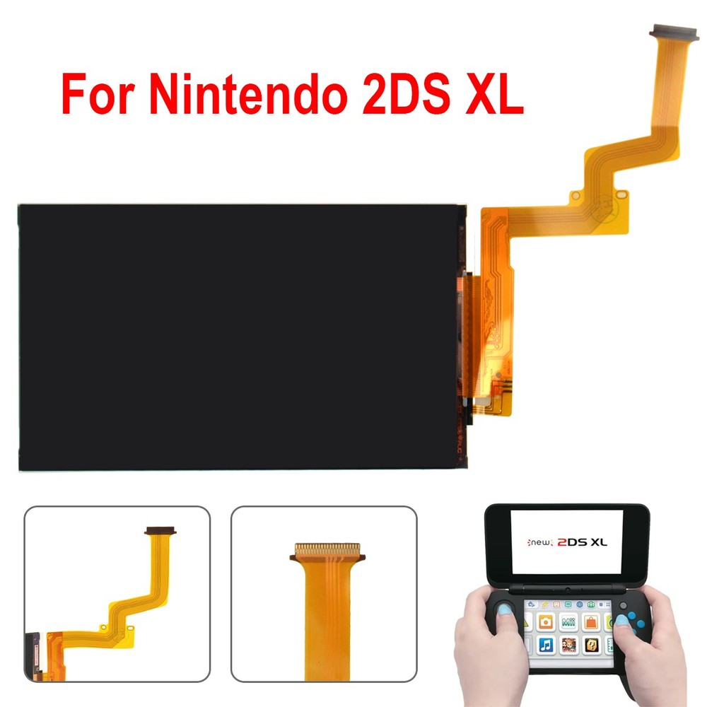 New For Nintendo 2DS XL Replacement Top Upper LCD Screen Display Parts 1 PCS