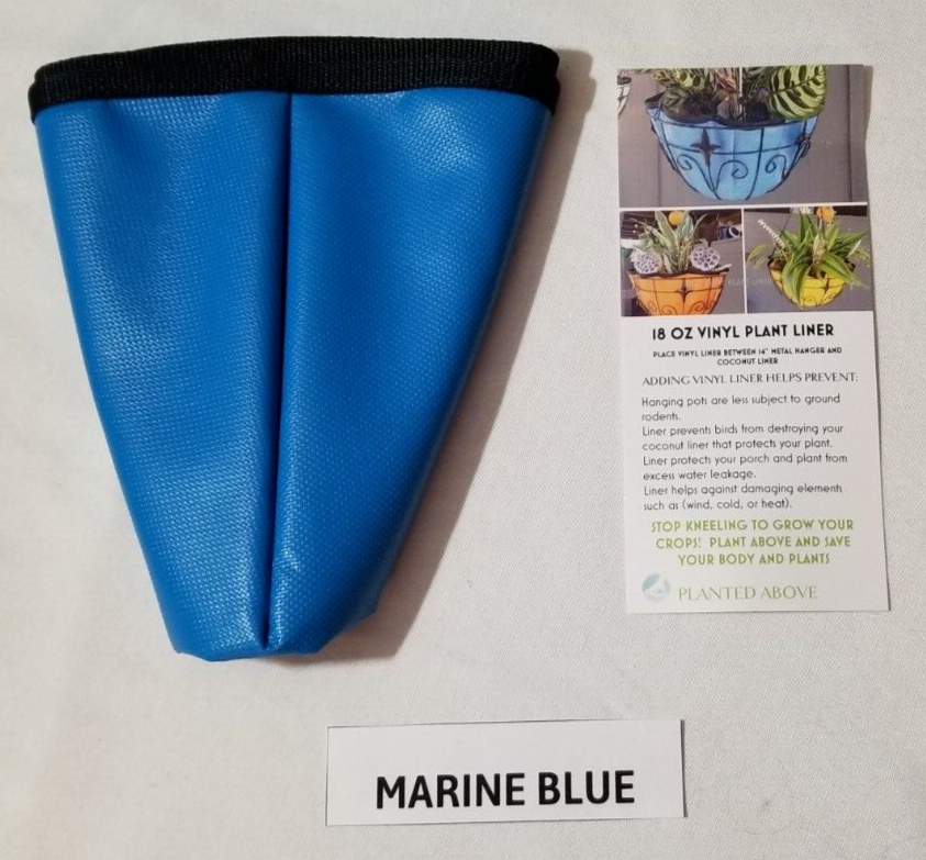 14 inch Vinyl Plant Liner - Bright Green