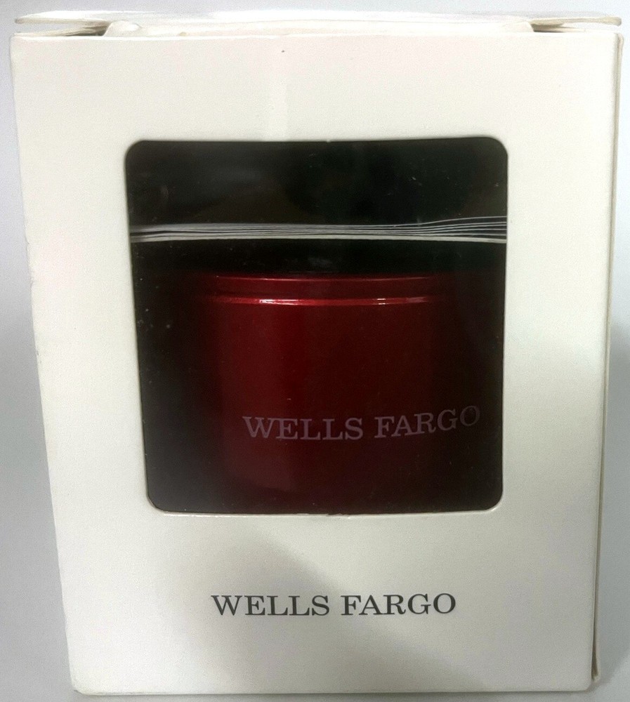 Wells Fargo Bank Red Mini Bluetooth & MP3 Speaker Microphone Input